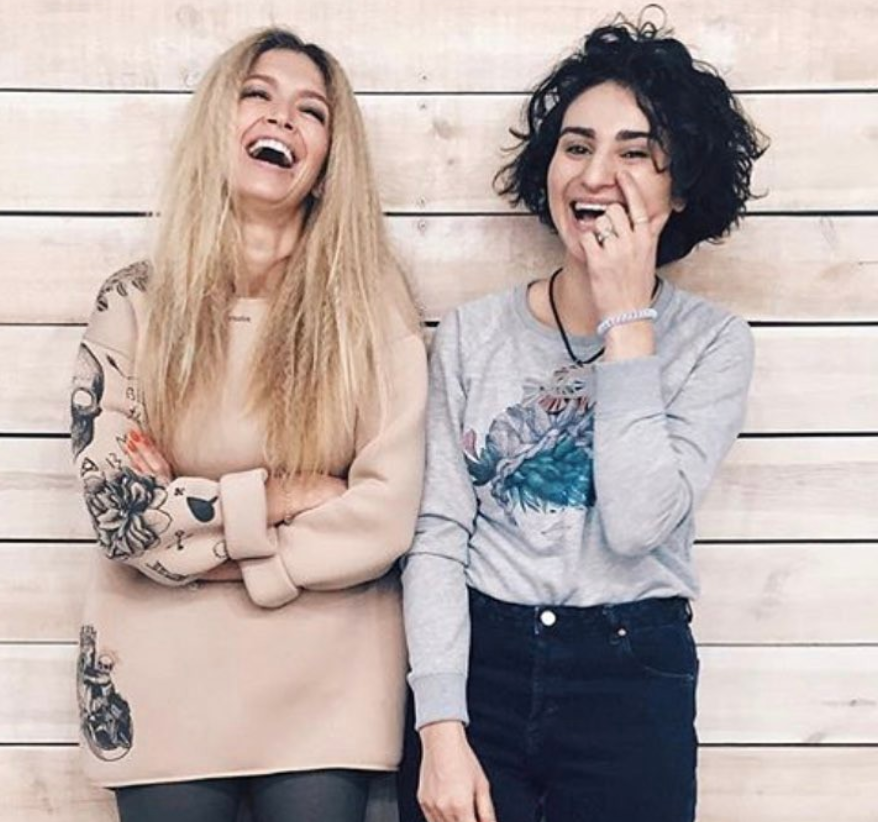 Лилит Саркисян с Верой Брежневой